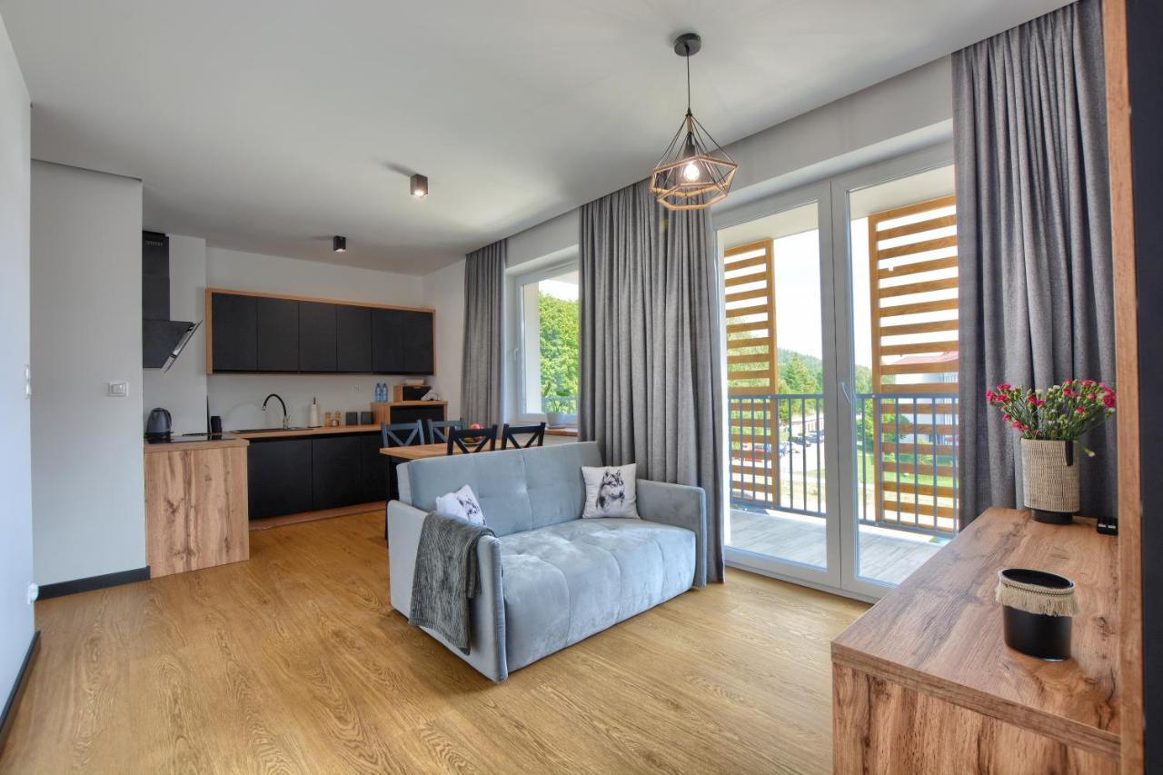 Wilcze Zacisze Apartman Ustrzyki Dolne Kültér fotó
