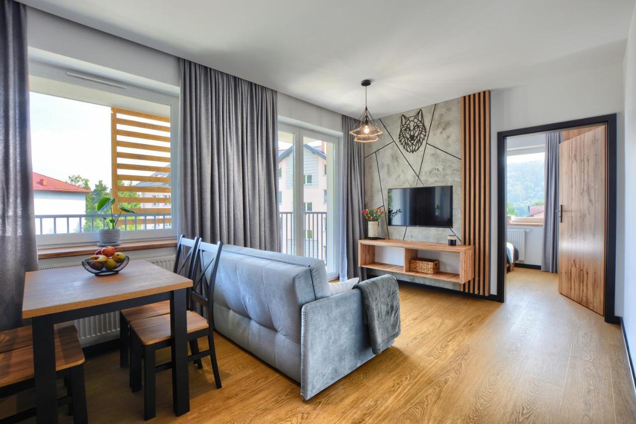 Wilcze Zacisze Apartman Ustrzyki Dolne Kültér fotó